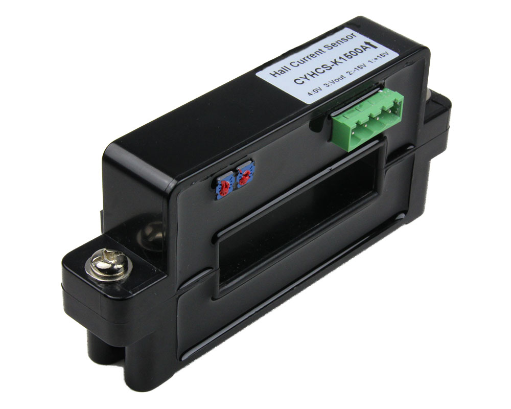 Split Core Hall AC/DC Current Sensor CYHCS-K, Output: ±4V AC/DC, Power Supply: ±12V~±15 V DC, Window: 64x16mm