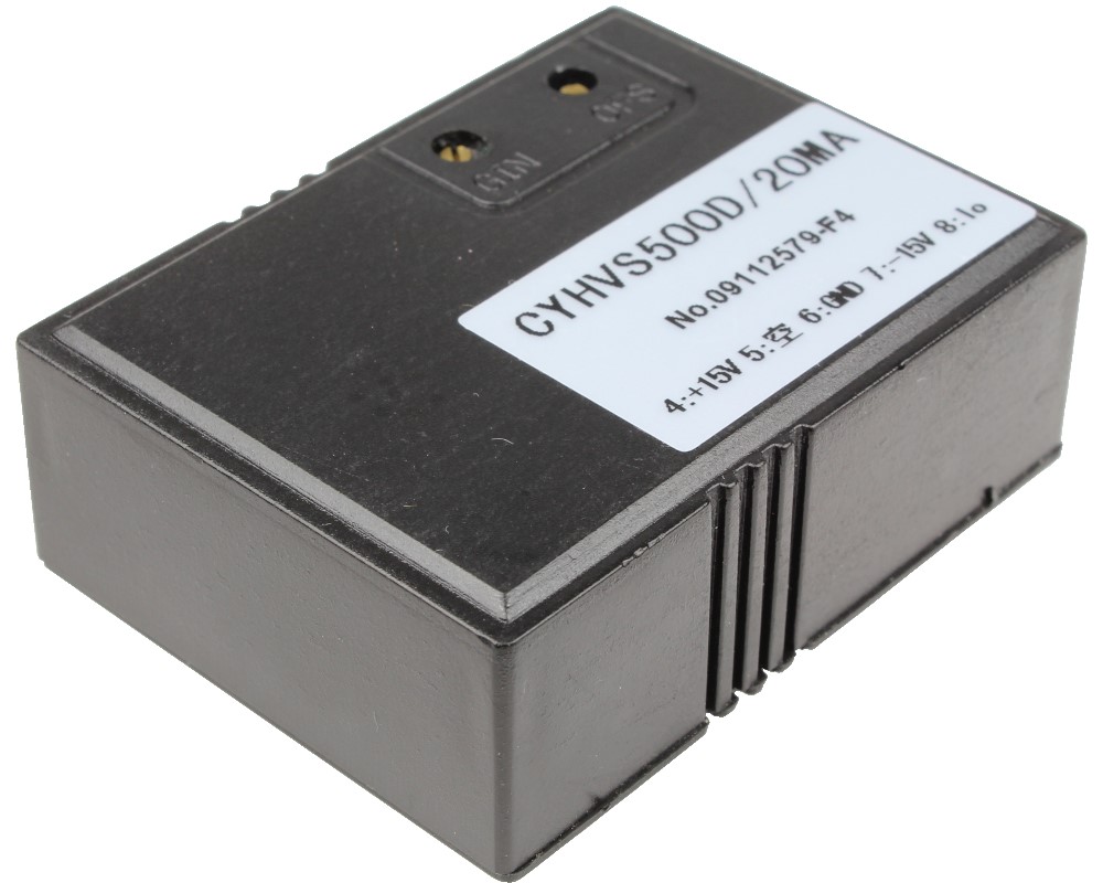 Hall Effekt Spannungssensor CYHVS800D, Ausgangssignal: ±20 mA AC/DC, Versorgungsspannung: ±12 V ~ ±15 V DC, Messbereich: 0-1000 V AC/DC