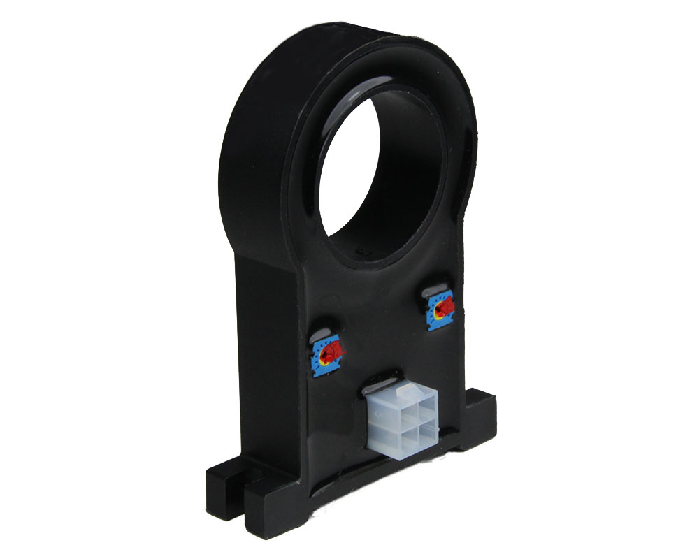 Bidirectional Hall Effect DC Current Sensor CYHCT-C4TV, Output: 0-10 V DC, Power Supply: +24 V DC, Window: Ø 28 mm