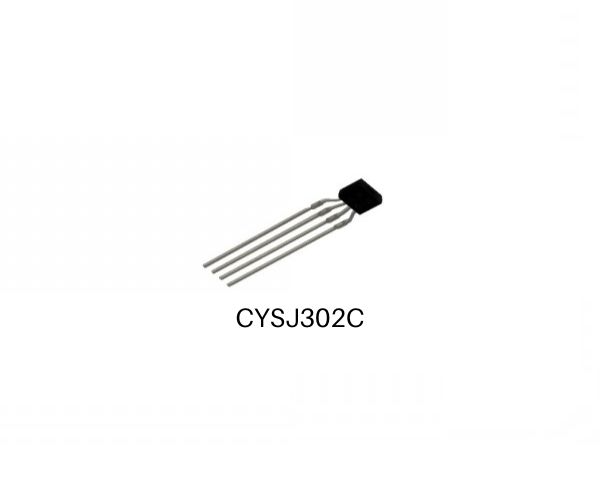 Linear Hall Effect Sensors Elements CYSJ302C, Max. Sensitivity: 1.8-2.5 (mV/mT), Measuring range: 3T