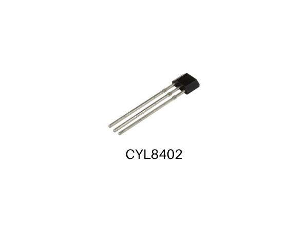 Linearer Hall-Effekt Sensoren Ics CYL8402, Max. Sensitivität: 24.5-25.5 (mV/mT) , Messbereich: 64mT
