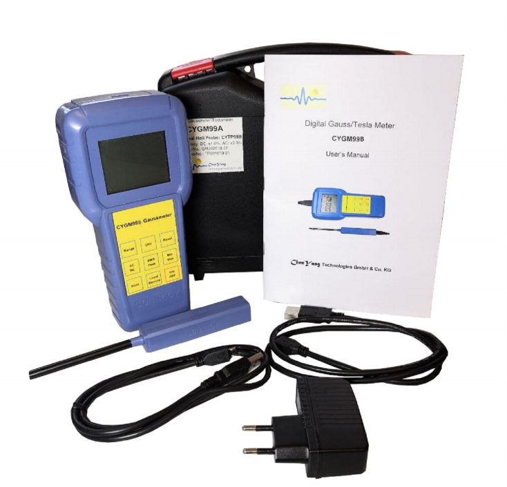 Digital Gaussmeter/Teslameter/Magnetometer CYGM99B