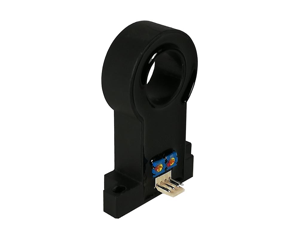 Bidirektionaler Hall Effekt DC Stromsensor CYHCT-C1TC, Ausgangssignal: 4-20 mA DC, Versorgungsspannung: +24 V DC, Fenster: Ø 20 mm, Anschluss: Molex