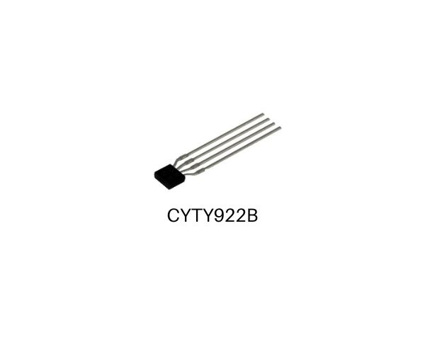 InSb Hall Effect Elements CYTY922B, Max. Sensitivity: 9.12 - 14.8 (mV/mT)