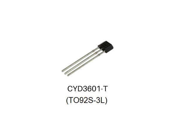 Verriegelte zweipolige Hall-Effekt Schalter CYD3601, Versorgungsspannung: 2.5V -18V, Versorgungsstrom: 8mA, Betriebstemperatur:  -40 ~+85°C