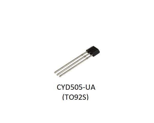 Verriegelter zweipoliger Hall-Effekt Schalter ICs CYD505, Spannungsversorgung: 2.7V -30V, Stromversorgung: 25mA
