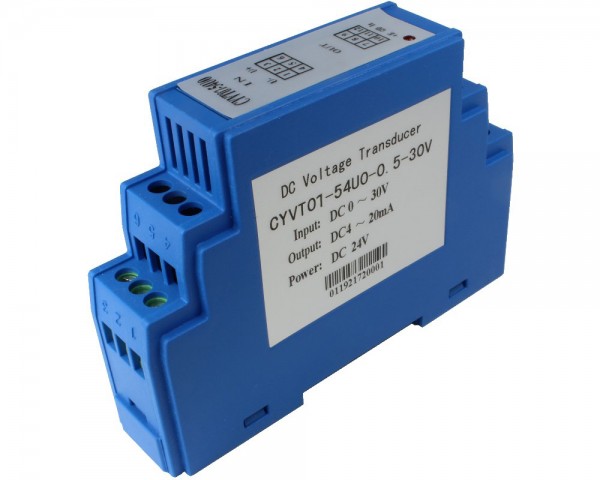 DC Voltage Sensor CYVT01-44U0, Output: 0-20mA DC, Power Supply: +24V DC