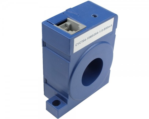 Bidirectional DC Leakage Current Sensor CYCT04-16MS20A, Output: tracing voltage ±5 V DC, Power Supply: ±15 V DC, Window: Ø 20 mm
