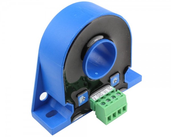 Bidirectional DC Current Sensor CYCT03-L20, Output: 0-5 V DC, Power Supply: +24 V DC, Window: ø 20 mm