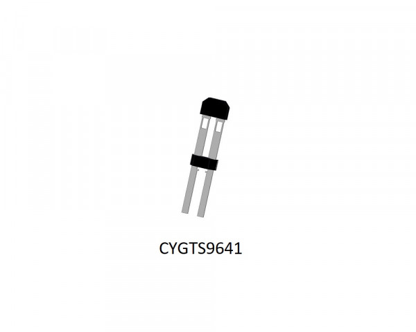 Two-Wire High Accuracy Differential Speed Sensor IC CYGTS9641 with Continuous Calibration, Output Signal: Two-wire current output, Power: 3.8-24V DC