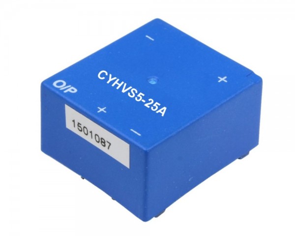 Hall Effect Voltage Sensor CYHVS5-25A, Output: 25mA, Power Supply: ±15VDC, Measuring range: 0-1500V