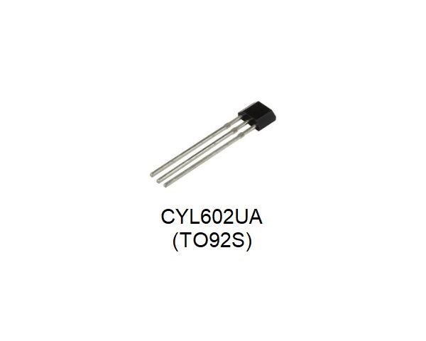 Linearer Hall-Effekt Sensor IC CYL602 Max. Sensitivität: 22.0-28.0 (mV/mT) , Messbereich: 600 Gs (= 60 mT)