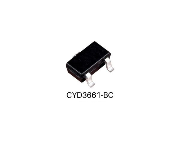 Omni-polar Hall Effect Switch CYD3661-BC, Power Supply: 2,4V~6V, Operating Temperature: -40°C~+85°C