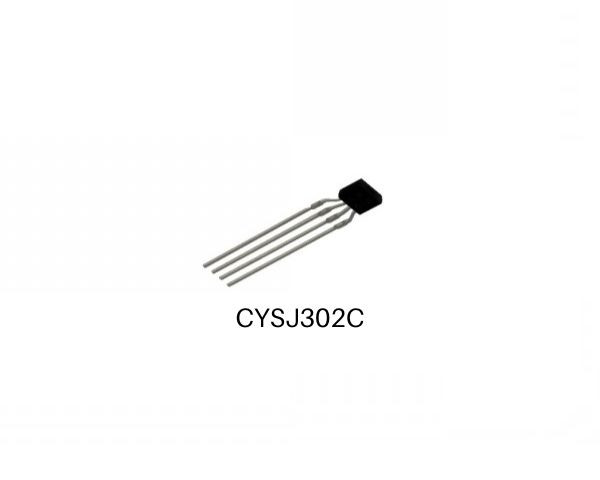 Linear Hall Effect Sensors Elements CYSJ302C, Max. Sensitivity: 1.8-2.5 (mV/mT), Measuring range: 3T