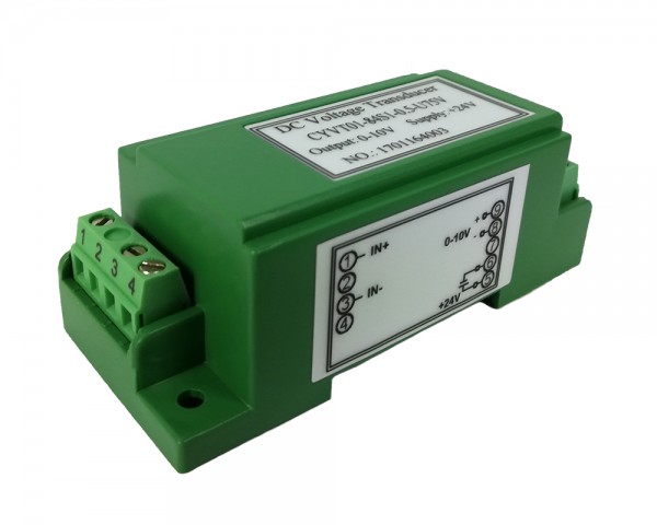 Unidirectional DC Voltage Sensor CYVT01-43S1, Output: 0-20 mA DC, Power Supply: +15 V DC