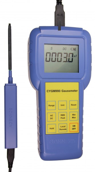 Digital Gaussmeter/Teslameter/Magnetometer CYGM99B
