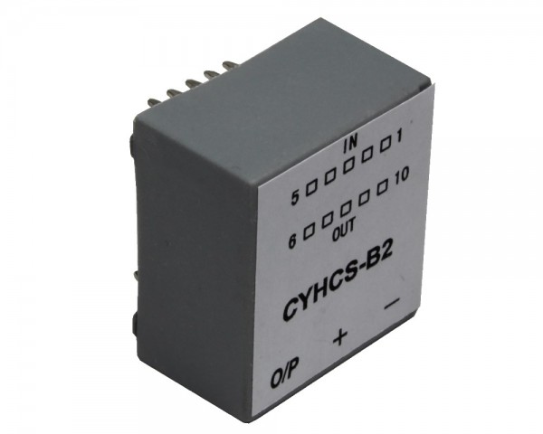Hall-Effekt AC/DC Stromsensor mit geschlossener Kreisstruktur CYHCS-B2, Eingang: 5 A ~ 25 A AC/DC, Ausgangssignal: ±25 mA AC/DC, Versorgungsspannung: ±15 V DC