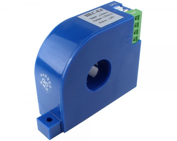 Bidirectional DC Leakage Current Sensor CYCT04-02E4, Output: 0-4V DC, Power Supply: +12V DC, Window: Ø21mm