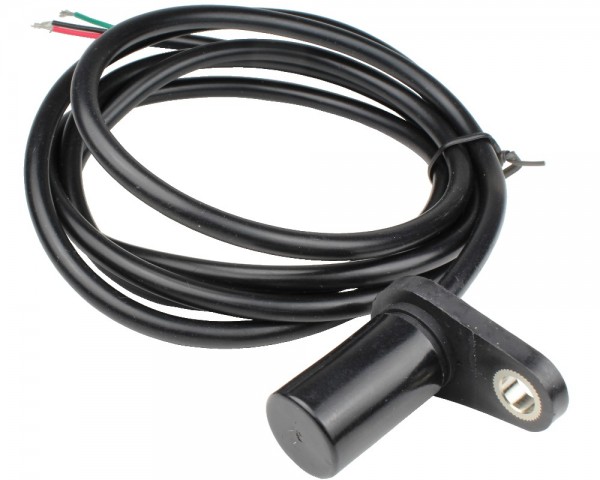 Hall Effect Gear Tooth Sensor CYGTS104XH, Output: NPN (OC) two output signals, Power Supply: 4.5 V ~ 24 V DC, Cable length: 1500 mm, Alternative for: Honeywell SNDH Series