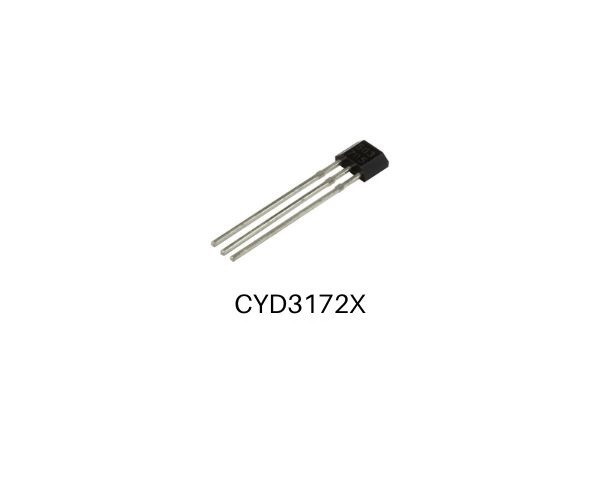 Bipolar Hall Effect Switch Ics CYD3172X, Power Supply: 4.5V -24V, Power Supply current: 12mA