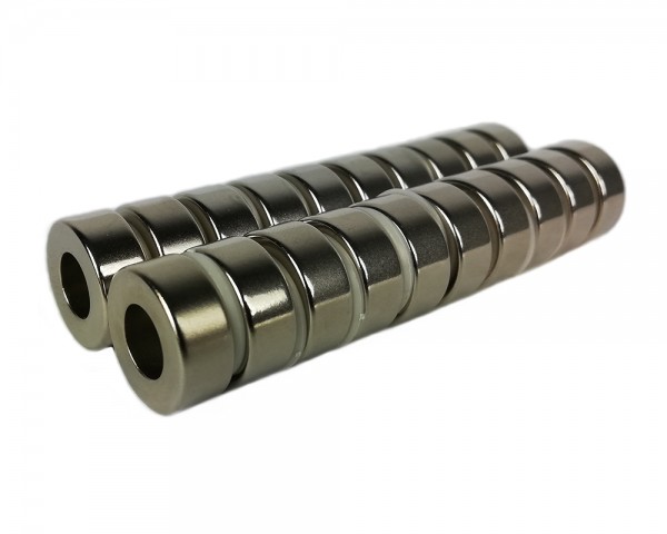 NdFeB Ring Magnets, Dimensions: Ø 18, ø 5 × L (various length), Material grade: N38
