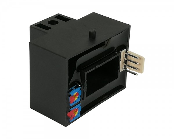 Hall Effect AC Current Sensor CYHCS-BTV, Output: 0-4 V DC, Power Supply:+12 V DC, Window: 20,5x10,5