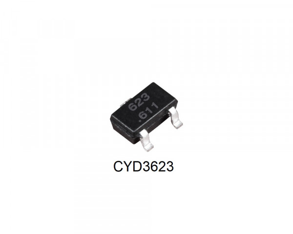 Einpoliger Hall-Effekt Schalter Ics CYD3623, Versorgungsspannung: 2.5-18V, Versorgungsstrom: 25mA, Betriebstemperatur: -40 ~+125°C
