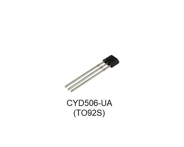 Unipolar Hall Effect Switch Ics CYD506, Power Supply: 2.7-30V, supply current: 25mA, Operating Temperature: -40 ~+150°C