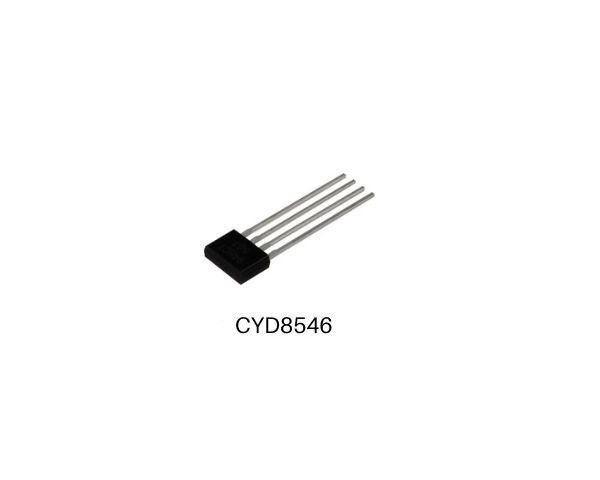 Dual Channel Sensitive Hall Effect Switch CYD8546 With Quadrature Outputs, Power Supply: 2.5-24V